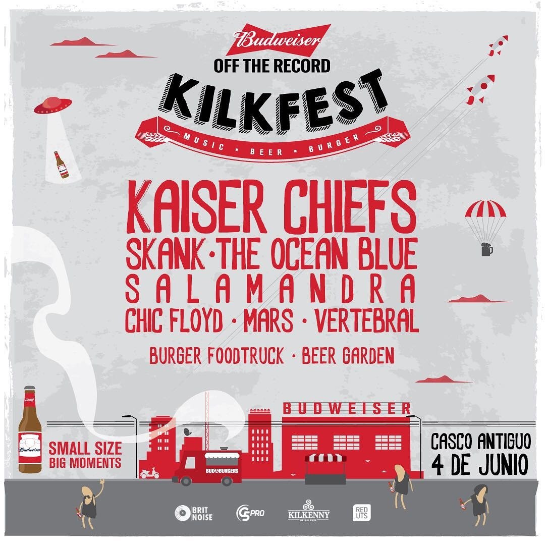 Kaiser Chiefs y The Ocean Blue en el Kilkfest 2016