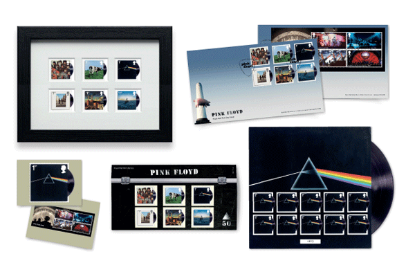 Correo británico lanza serie conmemorativa a Pink Floyd