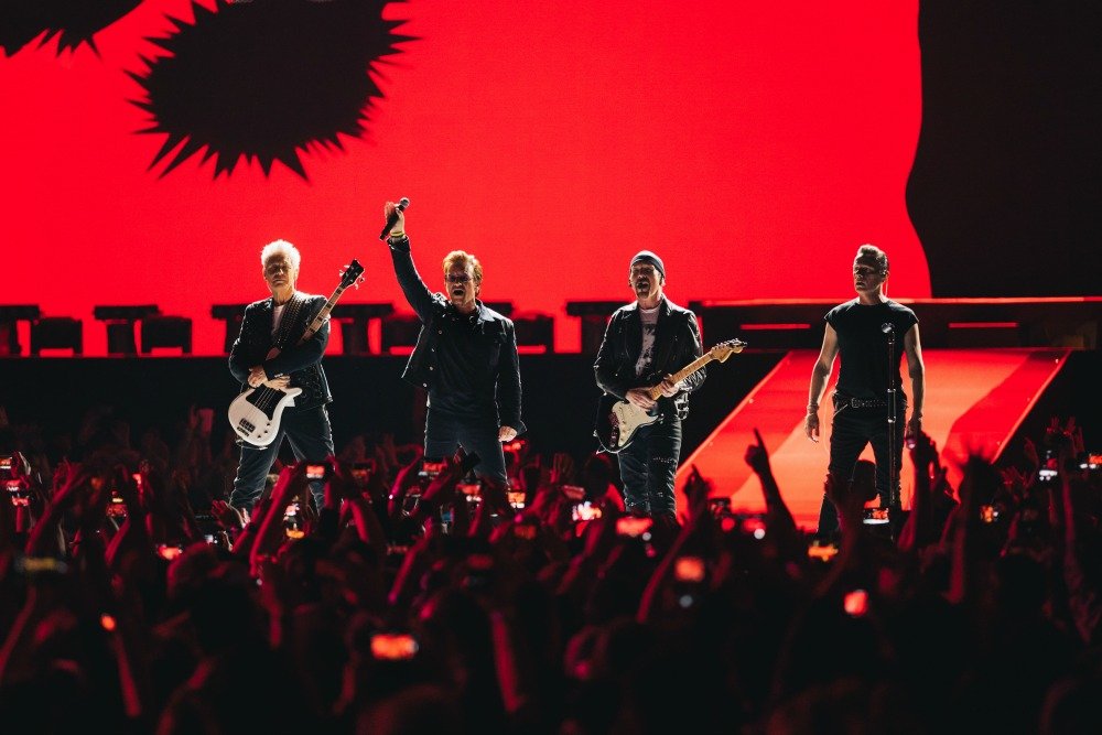 U2 generó 62 millones de dólares en su primer mes de gira