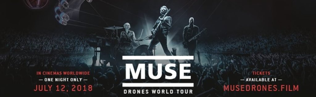 “Drones World Tour” de Muse se exhibirá en Cinemark