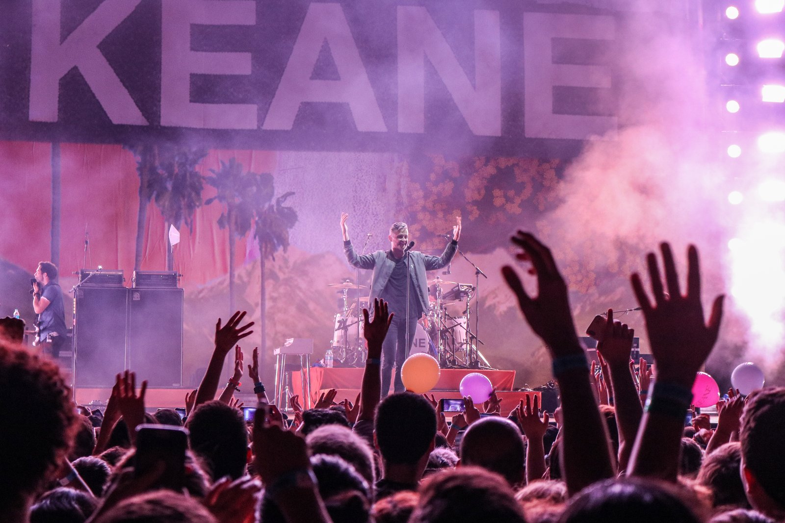 Keane: verano británico en Asunción